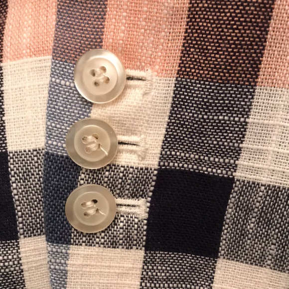 SALE, NO OTHER DISCOUNTS Talbots Vivid Plaid Blazer Jacket, Size 8 Petite, NWOT - Picture 6 of 8